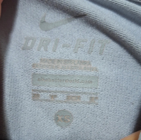 Nike Dri-Fit Womens Pull Over Hoodie Longsleeve Athletic Sporty Bodycon Stretch - Picture 9 of 12